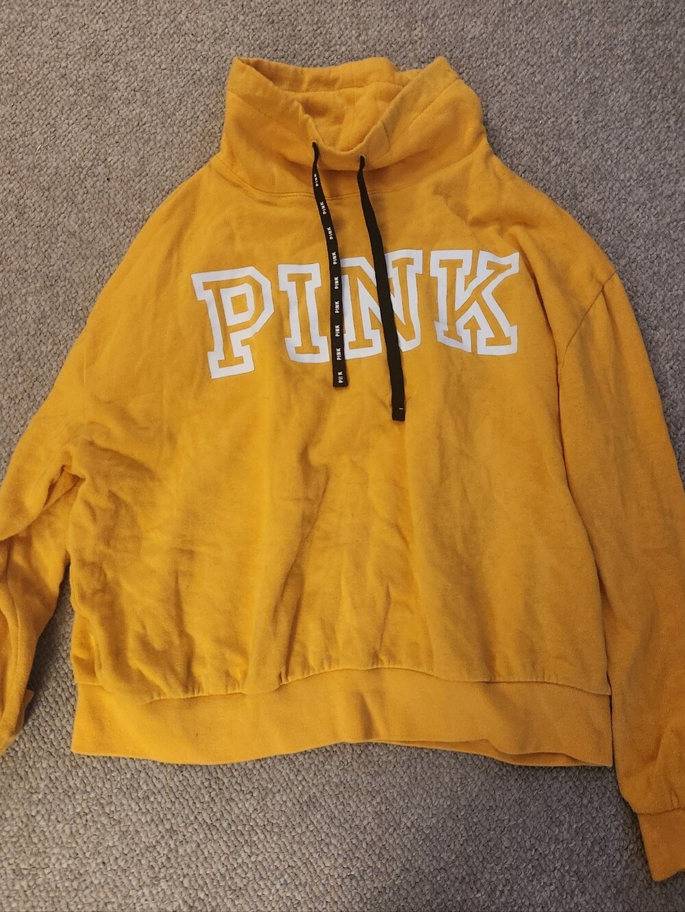 Women's PINK All Yellow Sweatshirt